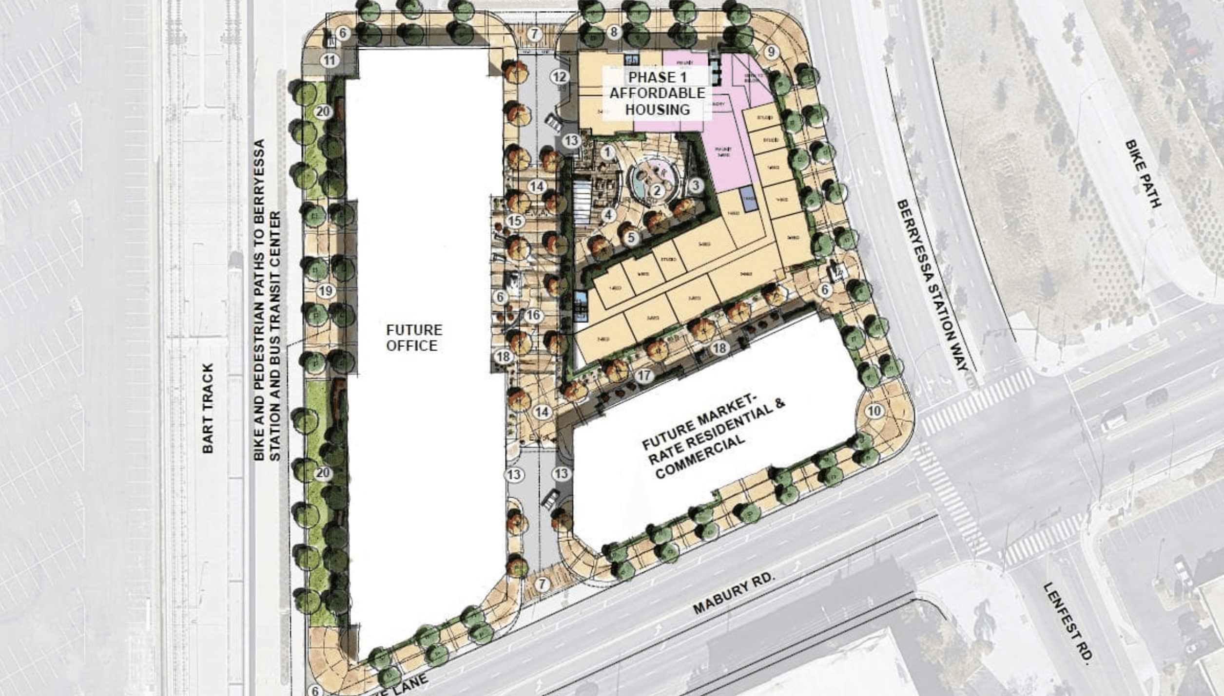 Berryessa Apartments plan
